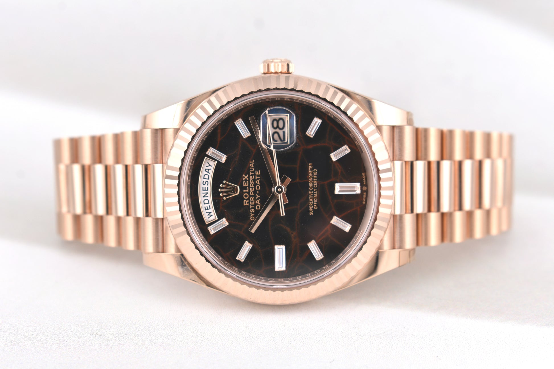 Rolex Day Date 40 Eisenkiesel Dial 228235 2024