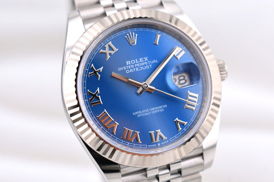 Rolex Datejust 41 Azzuro Blue Dial 126334 2025