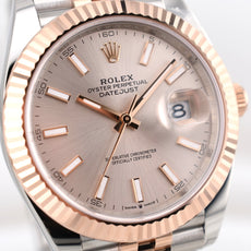 Rolex Datejust 41 Two Tone Sundust Index Dial 126331 2025