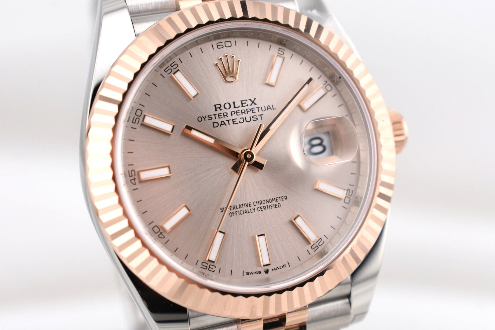 Rolex Datejust 41 Two Tone Sundust Index Dial 126331 2025