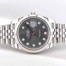 Rolex Datejust 41 Rhodium Diamond Dial 126334 2026